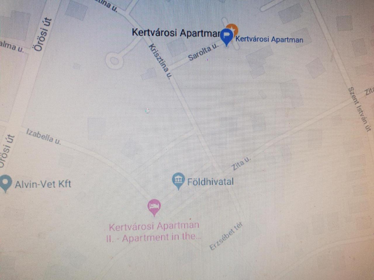 טיסאאוורוש Kertvarosi Apartman II מראה חיצוני תמונה